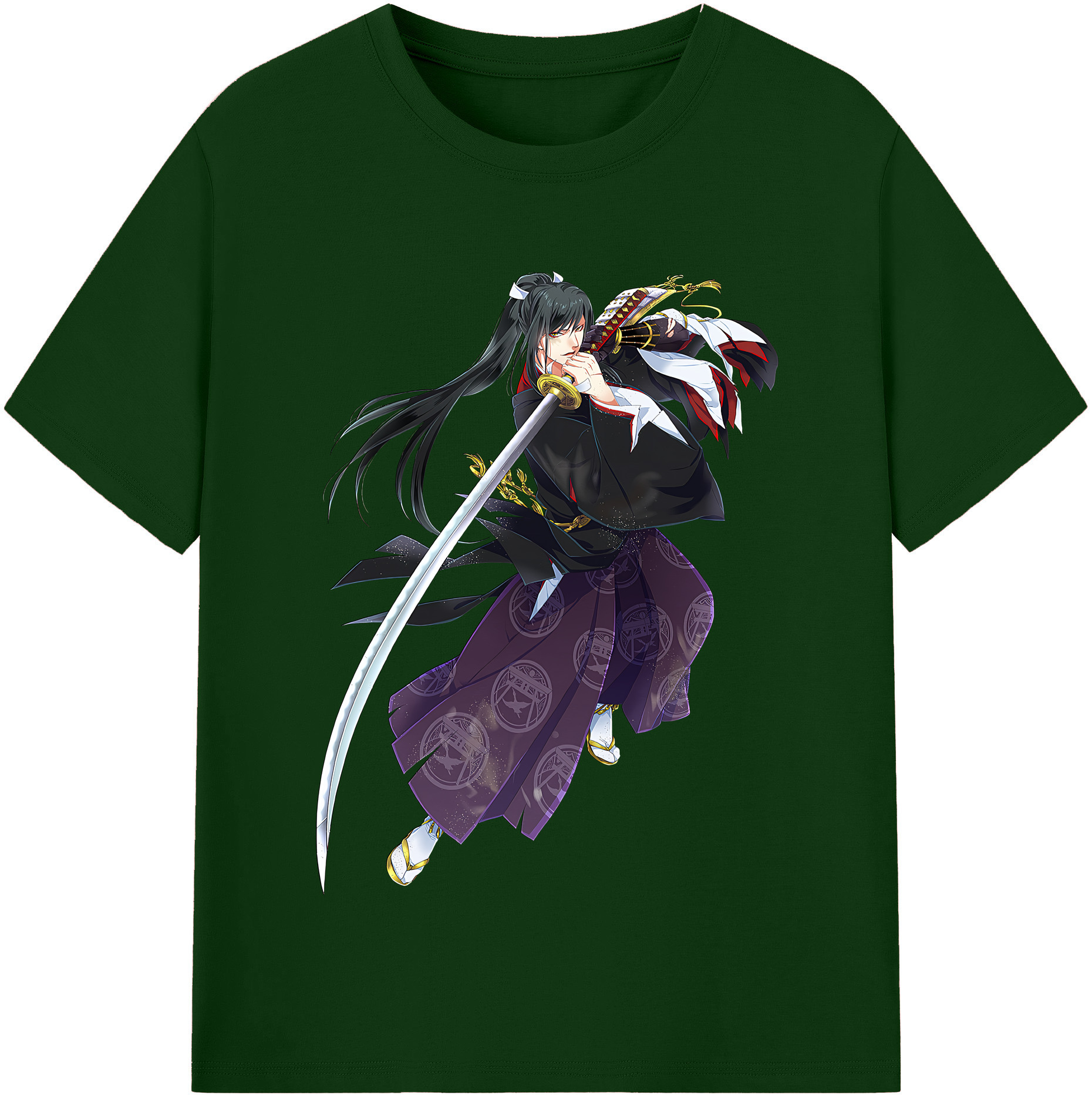 （画像用） 刀剣乱舞 Touken Ranbu 綿100％半袖Tシャツ（フロントプリント）